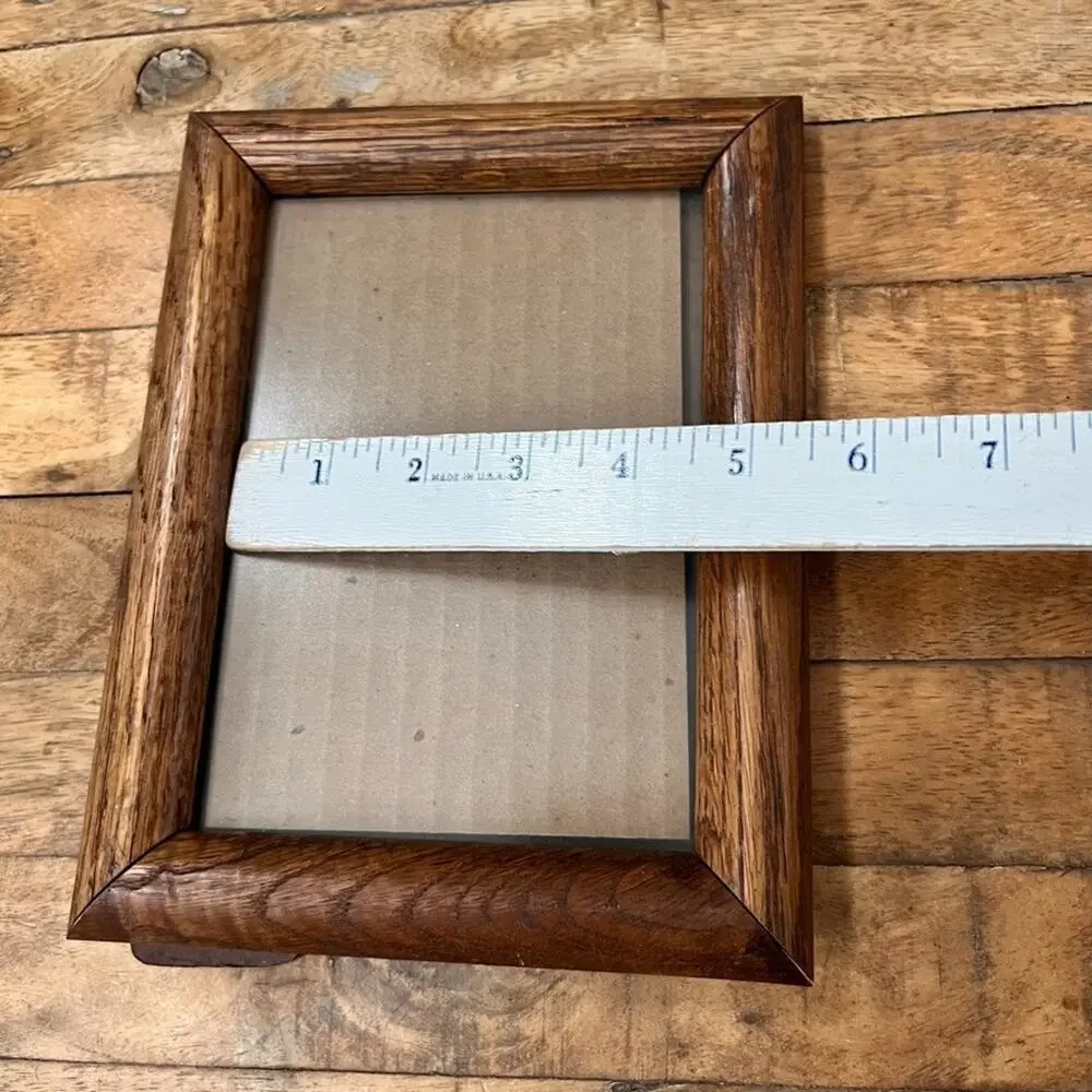 Rustic Wooden Picture Frame Fits 6.5